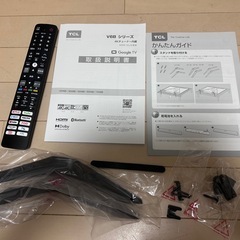 [ジャンク品]TCL 55V6B 24年式 画面割れの画像