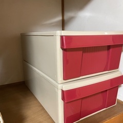 収納ケース　2個の画像