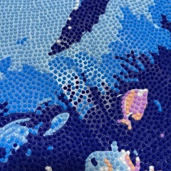 ビーズアート　完成品の画像