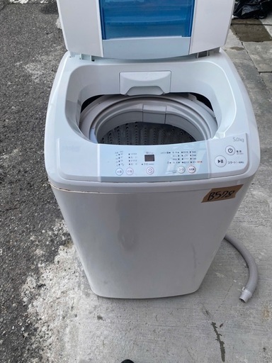 NO B578?福岡市内配送設置無料✨?W-K50K-W 全自動洗濯機 Joy Series ホワイト [洗濯5.0kg /乾燥機能無