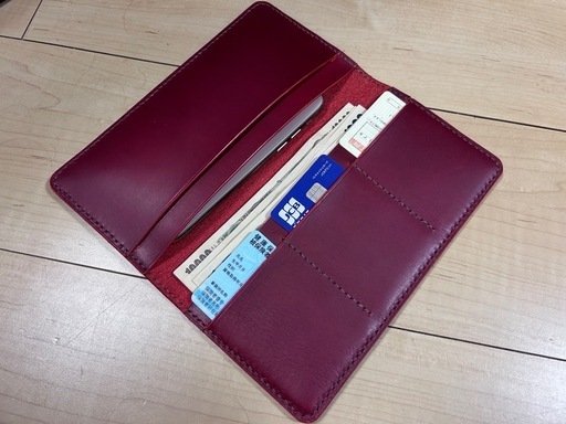 セドナレザー 本革 長財布 ウォレット オリジナル オーダーメイド セドナレザー 本革 長財布 ウォレット オリジナル オーダーメイド
