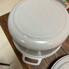 【お譲り先決定】LIFELEX 水無し調理鍋 無水鍋 22cmの画像