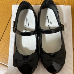 女児入学式 フォーマルウェアと靴のセットの画像