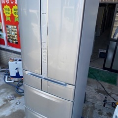 NO B577🌈福岡市内配送設置無料✨🌈日立 HITACHI 冷蔵庫（475L・クールグレー）真空チルドSプレミアム R-SF48ZM-Hの画像