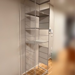 スチールラック　スチールシェルフ　無印の画像