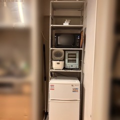 スチールラック　スチールシェルフ　無印の画像