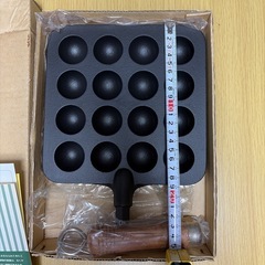 南部鉄器　たこ焼きき器の画像