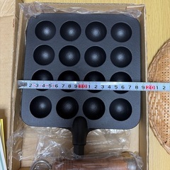 南部鉄器　たこ焼きき器の画像