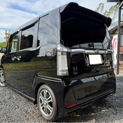 Ｈ２５N-BOXcustomG-Lパケ車検、記録簿付！の画像
