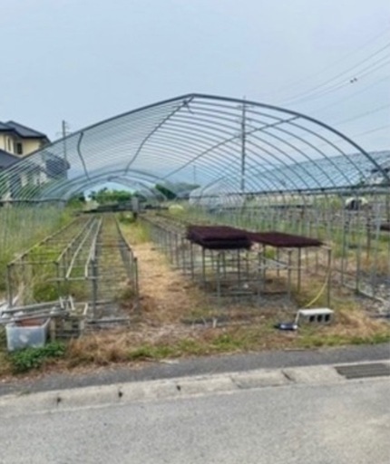 ビニールハウス　商品の説明をちゃんと見て下さい　アーチ5.5メートル分　在庫はアーチは13×3セットあり　直管パイプ　野菜栽培　フルーツ栽培　温室栽培　配達可能　稲沢市より　ポンプ