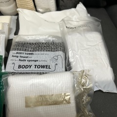 ボディタオル&スポンジの画像