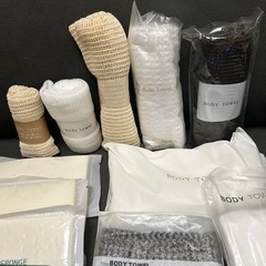 ボディタオル&スポンジの画像