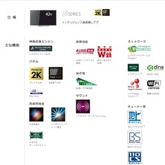 【取引中の為募集は一旦中止しています】REGZA 42J8 液晶カラーテレビ42インチの画像