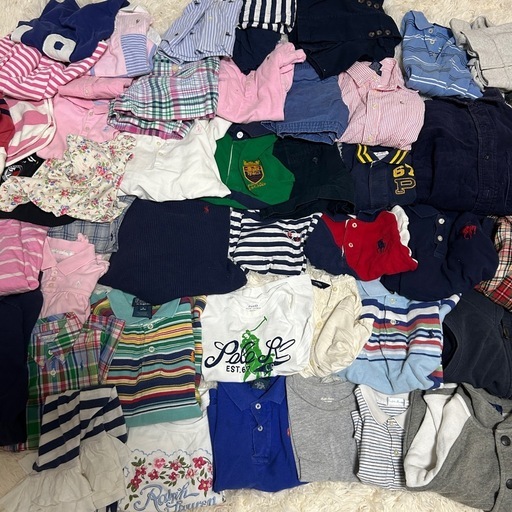 ラルフローレンのみ 大量78枚　子供服 キッズ ベビー まとめ売り