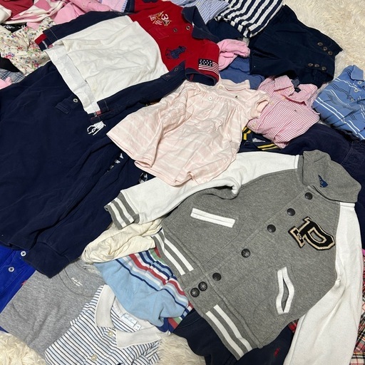 ラルフローレンのみ 大量78枚　子供服 キッズ ベビー まとめ売り　