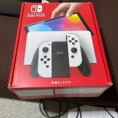 【中古・箱説あり・付属品あり】Ｎｉｎｔｅｎｄｏ　Ｓｗｉｔｃｈ（有機ＥＬモデル）　Ｊｏｙ－Ｃｏｎ（Ｌ）／（Ｒ）ホワイトの画像