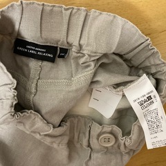 ユナイテッドアローズ Tシャツ 110 & ハーフパンツ セットの画像