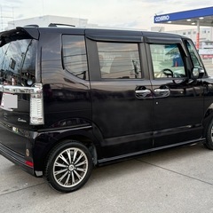 N BOXカスタム GターボSSパッケージ両側パーワスライドドア、バックカメラ、テレビ、ナビ、ETC、綺麗、事故無しの画像