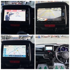 N BOXカスタム GターボSSパッケージ両側パーワスライドドア、バックカメラ、テレビ、ナビ、ETC、綺麗、事故無しの画像