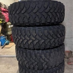 デイトナ　8.0J-15-20 5H139.7 ブラック コンフォーサー cf3000 LT235/75R15 ４本　ジムニーで使用の画像