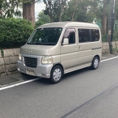 ターボ車💨 バモスホビオ『実用性抜群‼️』検あり♩【 軽ワゴン・軽バン・お仕事用 】配達 🚚 配送！  車中泊仕様等にも♬の画像