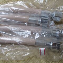 ☆桂精機製作所 FH10 LPG 燃焼器用鋼線入りホース 600mm 4本セット◆柔軟性に優れた配管材の画像