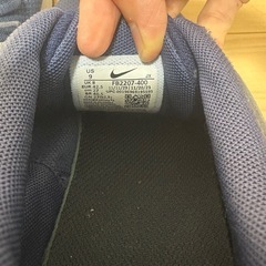 27㎝　NIKE ランニングシューズ スニーカー ネイビー スポーツの画像
