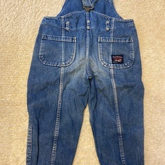 【ミニバツ】デニムサロペット100の画像