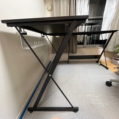 L字型デスク 横幅128.8cm pcデスクの画像