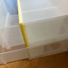 無印良品　ポリプロピレンケース*2の画像