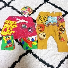 JAM キャラクター柄 パンツ 90cm 4点セットの画像
