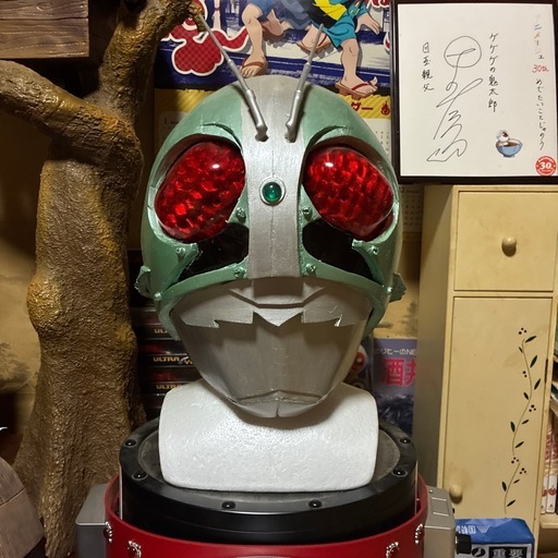 仮面ライダー旧2号マスク新1号マスク