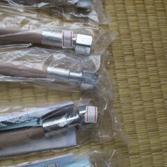 ☆桂精機製作所 FH10 LPG 燃焼器用鋼線入りホース 400mm 5本セット◆柔軟性に優れた配管材の画像