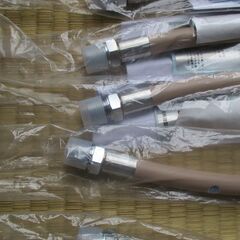 ☆桂精機製作所 FH10 LPG 燃焼器用鋼線入りホース 400mm 5本セット◆柔軟性に優れた配管材の画像