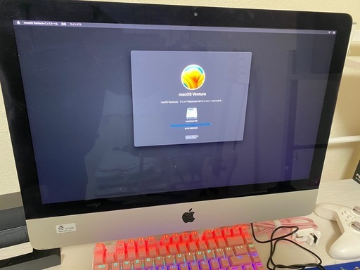 デスクトップパソコン iMac18 2 Core i5 3.4 21.5 inch A1418 6/2017 1TB Fusion Drive