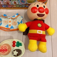 アンパンマンはじめてのおせわセットの画像