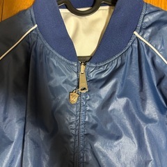これからの季節ピッタリ！ブルーシャカシャカブルゾンの画像