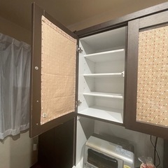ニトリ　食器棚の画像