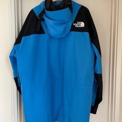 THE NORTH FACE マウンテンジャケット ゴアテックス ブルー ブラック　1994 日本未発売モデル　ノースフェイスの画像