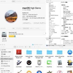 【MacBookAir（13インチ）】◉アドビ製イラレ・フォトショ使えます！の画像