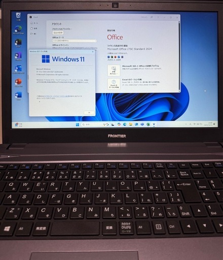 FRONTIER(フロンティア) ノートPC + クーラー +マウス Win11 FRONTIER(フロンティア) ノートPC + クーラー +マウス Win11 FRONTIER