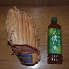 少年野球用グローブ２点セット左利き用、一つからでも可。の画像