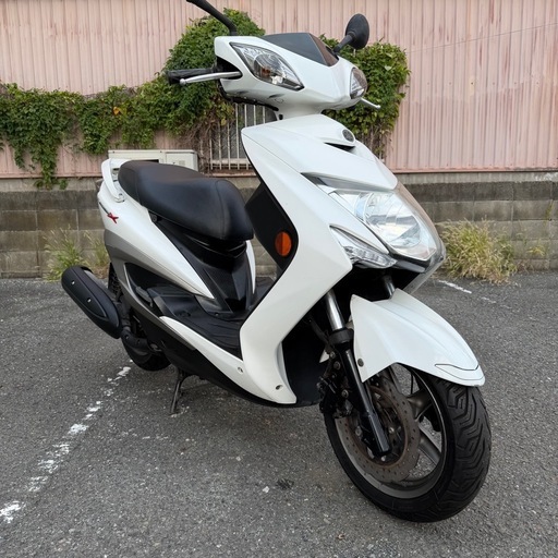 ヤマハ　シグナスX 国内3型　SE44J ホワイト　動画あり　大阪