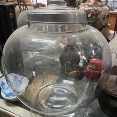 ビンテージガラス瓶2個セットの画像