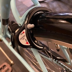 6段変速　26インチ自転車　水色の画像