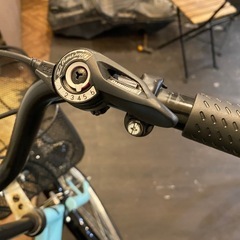 6段変速　26インチ自転車　水色の画像