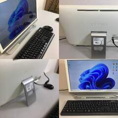 😸【超高速】東芝 デスクトップ液晶一体型 PC 『インテルi7搭載』 最新office2021付属 管理No21『基本送料無料』の画像