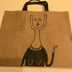 福岡人気焼き菓子店OYATUYA-Uシルバークッキー缶とショップ袋シオリ
の画像