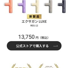 新品！】DOCTOR AIR エクサガン LUXE REG-12 ナイトブラックの画像