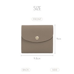 レディース　コンパクト財布　本革の画像